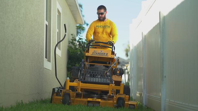 Mowing the lawn online service